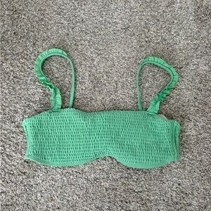 HOLLISTER Green Bikini Top
